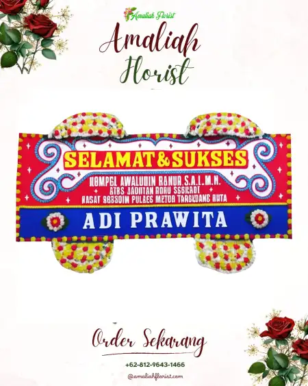 Papan Bunga Ucapan Selamat Kalangsurya